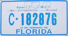florida temporary tag registration form